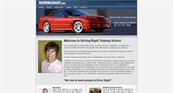 Desktop Screenshot of drivingright.org